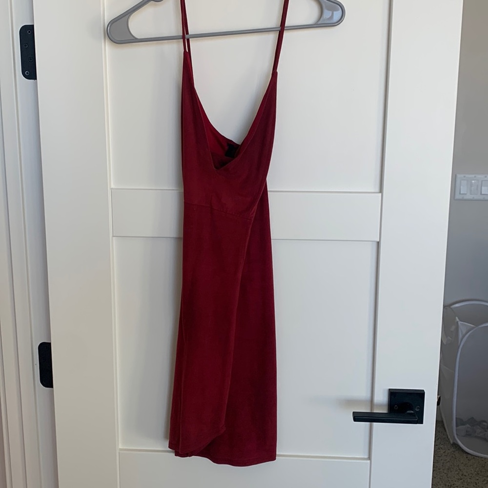 Cute Maroon Party Dress - Pre-owned - Size XS